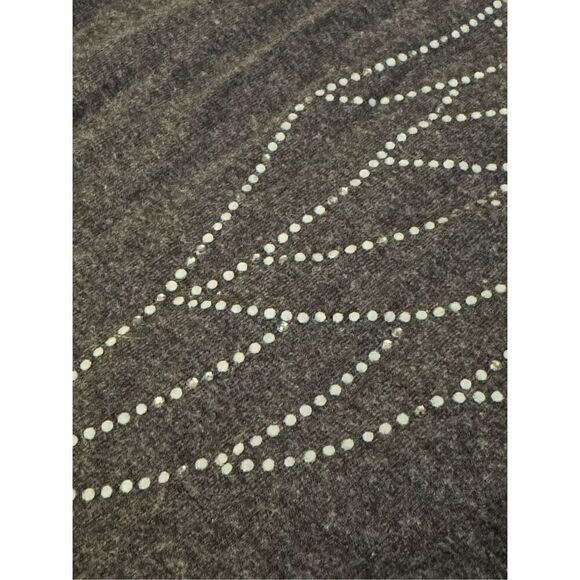 Victoria’s Secret VS large pink hooded full zip up sweatshirt angel wings grey - Picture 7 of 8